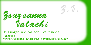 zsuzsanna valachi business card